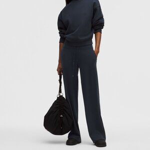 New Lululemon Groove Wide-Leg High-Rise Pant *Regular True Navy Size 4